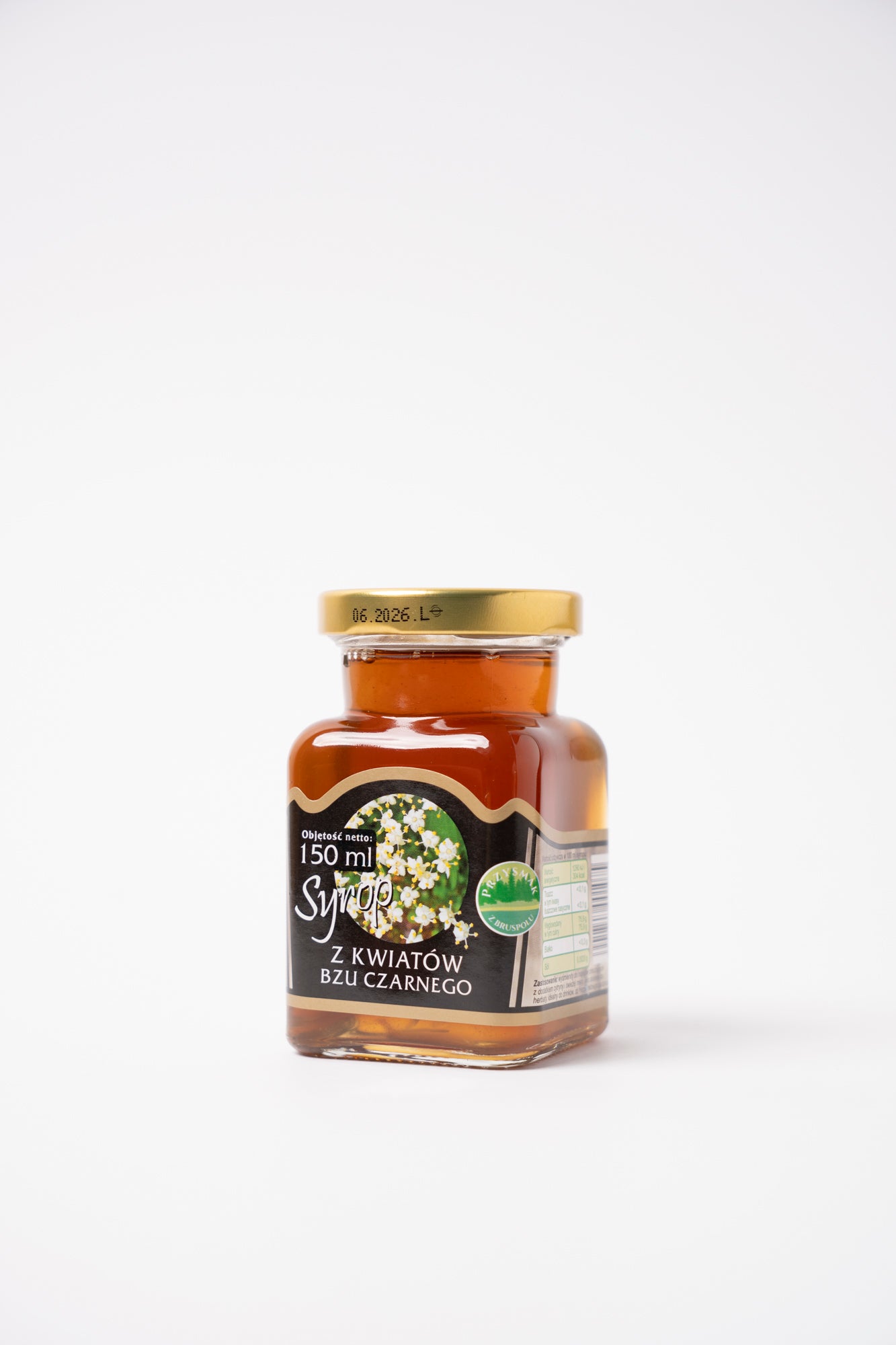Syrop z kwiatów bzu czarnego