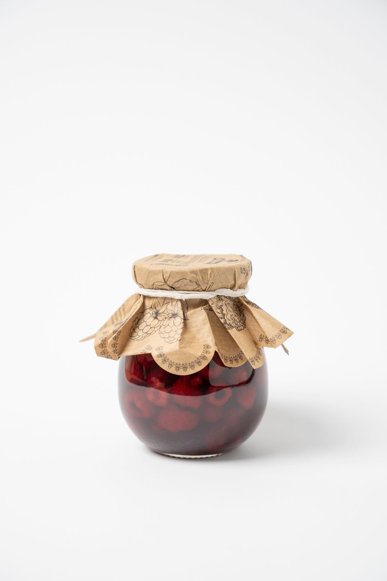 Malina w lekkim syropie