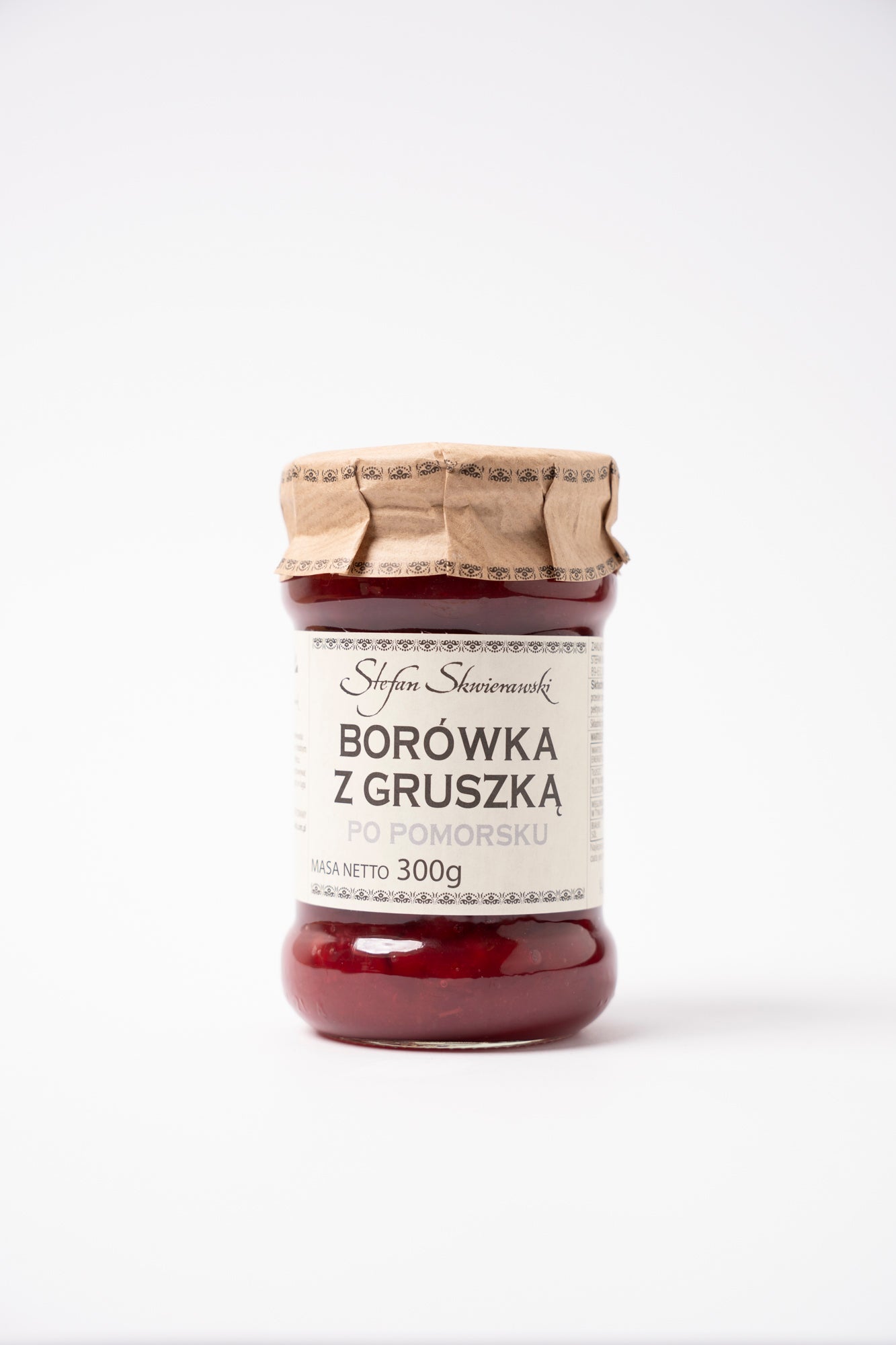 Borówka z gruszką