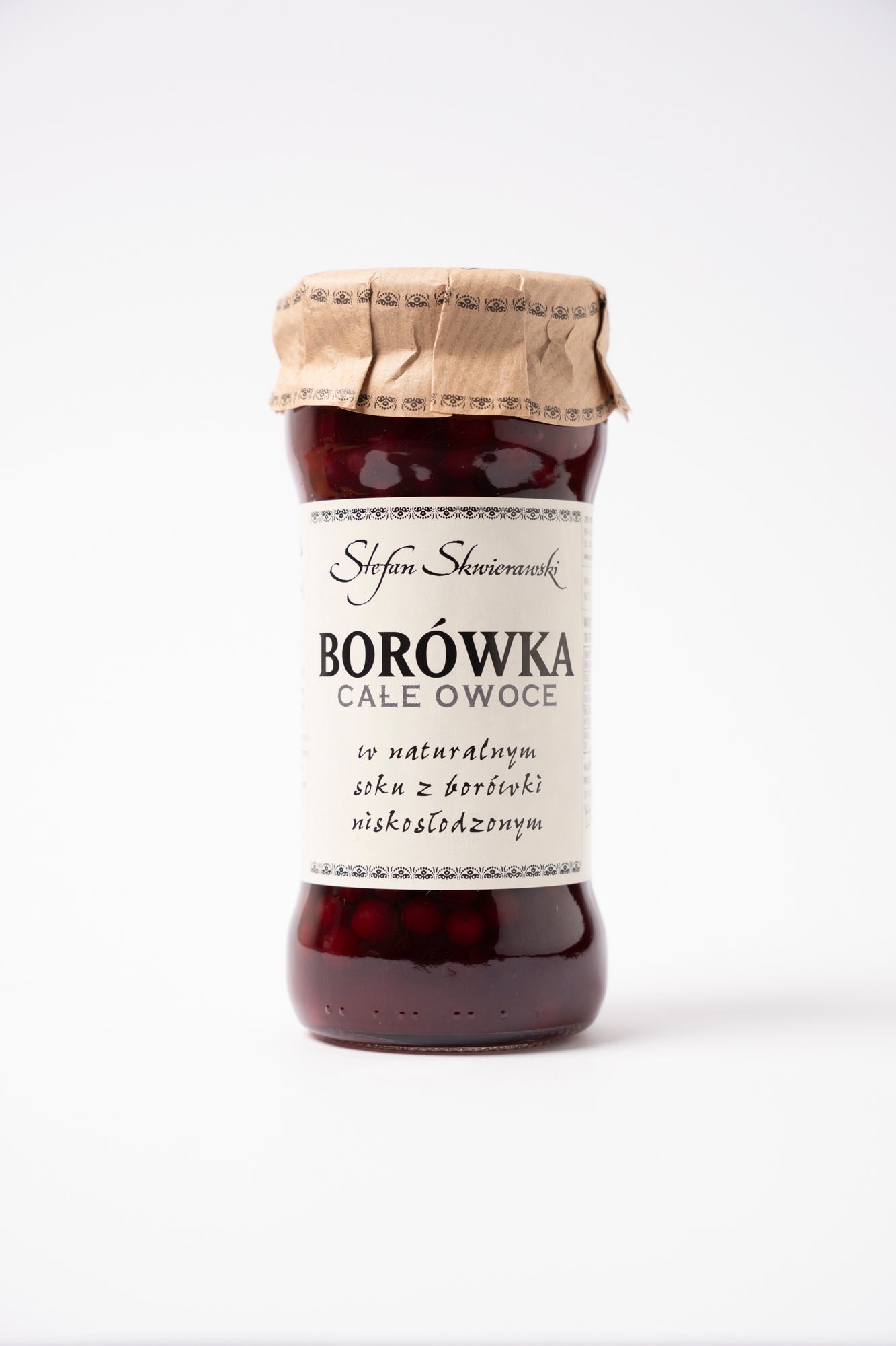 Borówka - całe owoce w soku