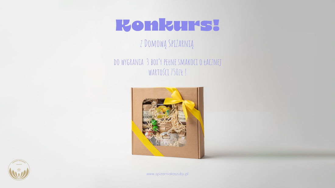 Konkurs! Wygraj Box prezentowy ze smakołykami!